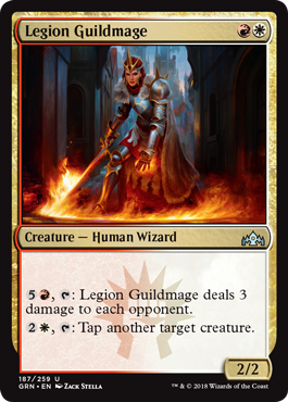 《軍勢のギルド魔道士/Legion Guildmage》 [GRN]