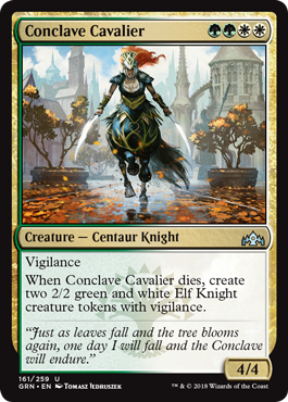 《議事会の騎兵/Conclave Cavalier》 [GRN]