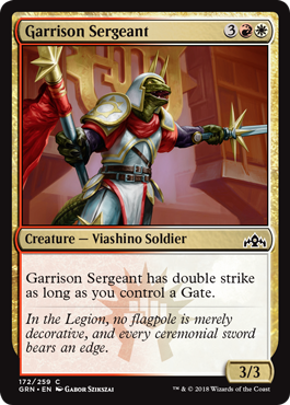 《駐屯地の兵長/Garrison Sergeant》 [GRN]