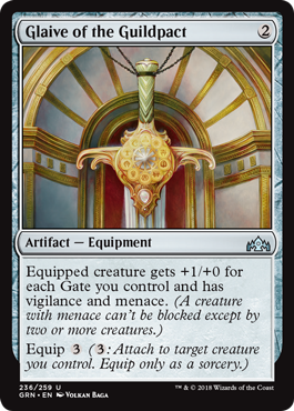 《ギルドパクトの大剣/Glaive of the Guildpact》 [GRN]