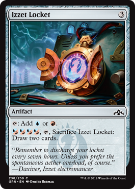 《イゼットのロケット/Izzet Locket》 [GRN]