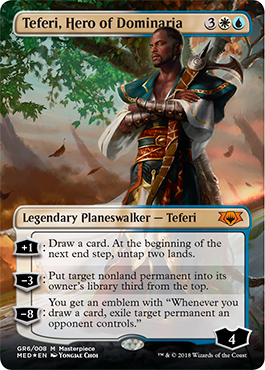 《ドミナリアの英雄、テフェリー/Teferi, Hero of Dominaria》 [MED]