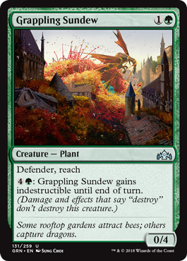 《絡み合うモウセンゴケ/Grappling Sundew》 [GRN]