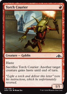 《松明の急使/Torch Courier》 [GRN]