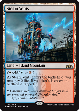 Steam Vents - Magic: the Gathering