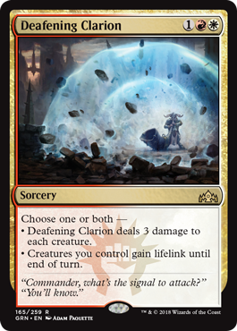 Deafening Clarion - Magic: the Gathering