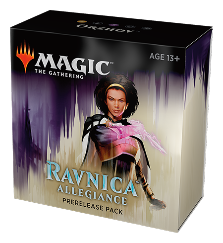 Pre-Pelease Promo + 6 Boosters + d20 Spindown Counter Magic The Gathering Kit Ravnica Allegiance Prerelease Pack Gruul 