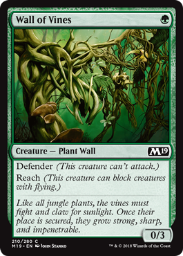 《蔦の壁/Wall of Vines》 [M19]