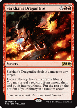 Sarkhan's Dragonfire