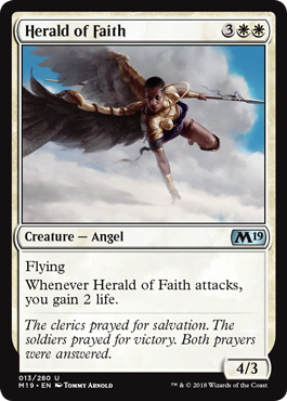 《信仰の伝令/Herald of Faith》 [M19]