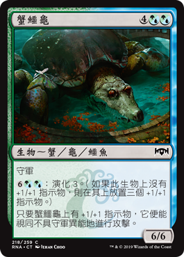 蟹鱷龜