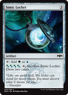 《シミックのロケット/Simic Locket》 [RNA]