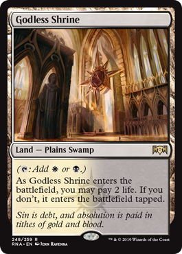 《神無き祭殿/Godless Shrine》 [RNA]