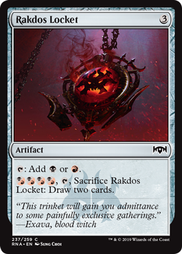 《ラクドスのロケット/Rakdos Locket》 [RNA]