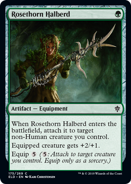 Rosethorn Halberd