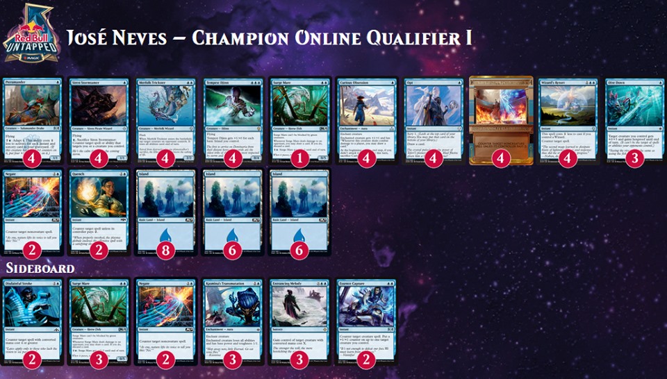 José Neves decklist
