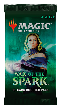 Unopened MTG War of the Spark Booster Pack x3 ENGLISH Free Shipping! 