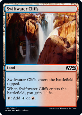 《急流の崖/Swiftwater Cliffs》 [M20]