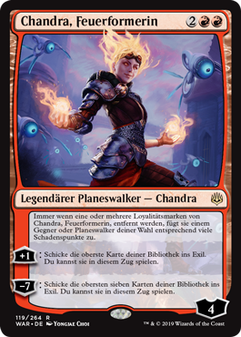 Chandra, Feuerformerin