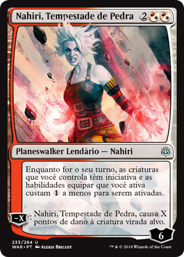 Nahiri, Tempestade de Pedra