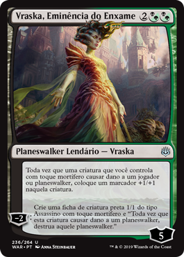 Vraska, Eminência do Enxame