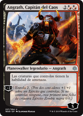 Angrath, Capitán del Caos