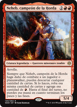 Neheb, campeón de la Horda