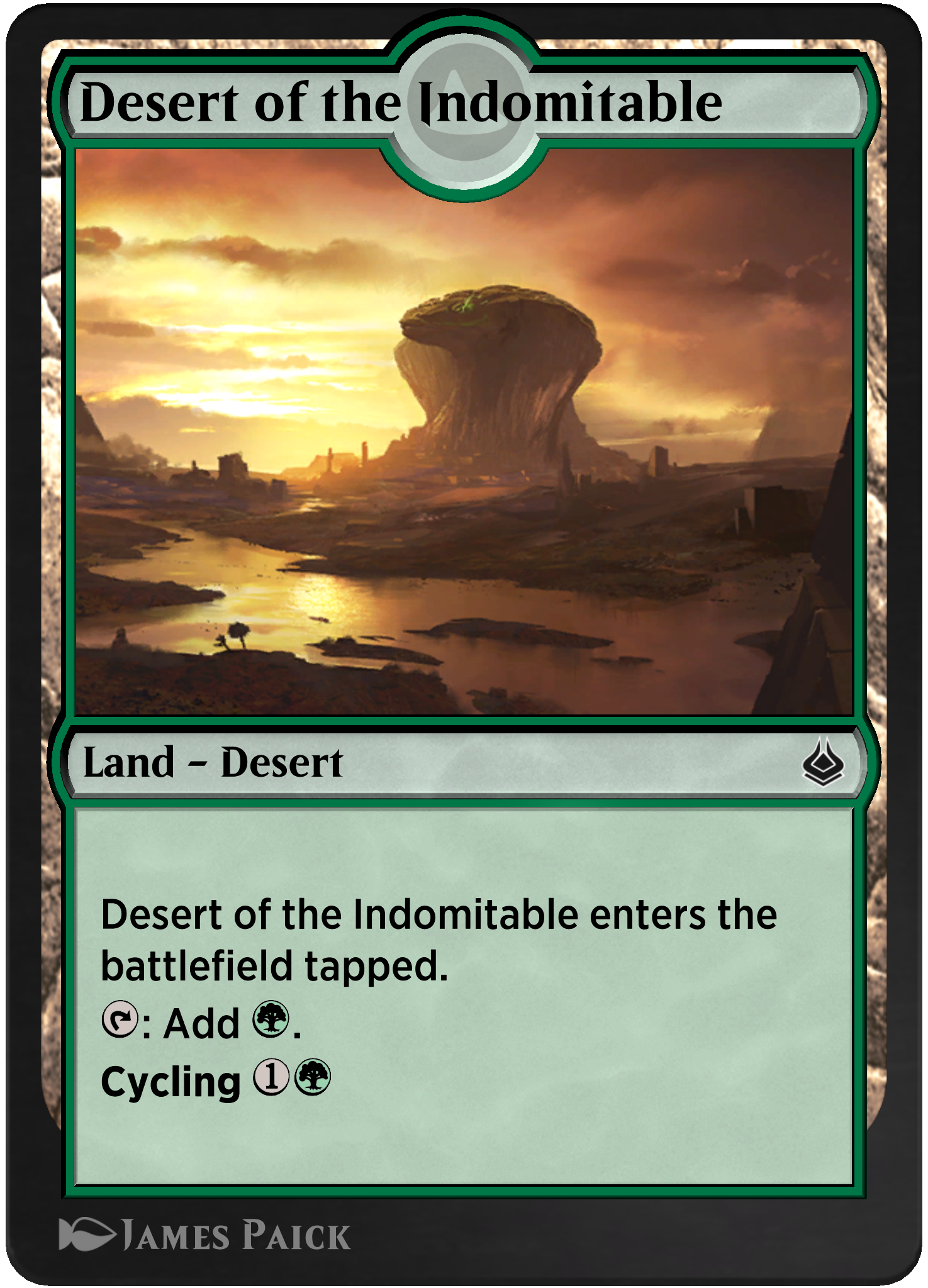 Desert of the Indomitable