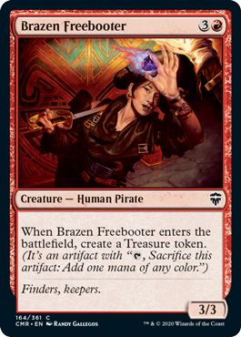 《鉄面連合の掠め取り/Brazen Freebooter》 [CMR]