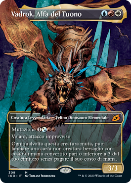 Magic: The Gathering – Mythos Of Vadrok (Mito Di Vadrok) – Rara – Ikoria: Lair Of Behemoths (IKO) – Carta Singola