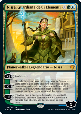 Nissa, Guardiana degli Elementi