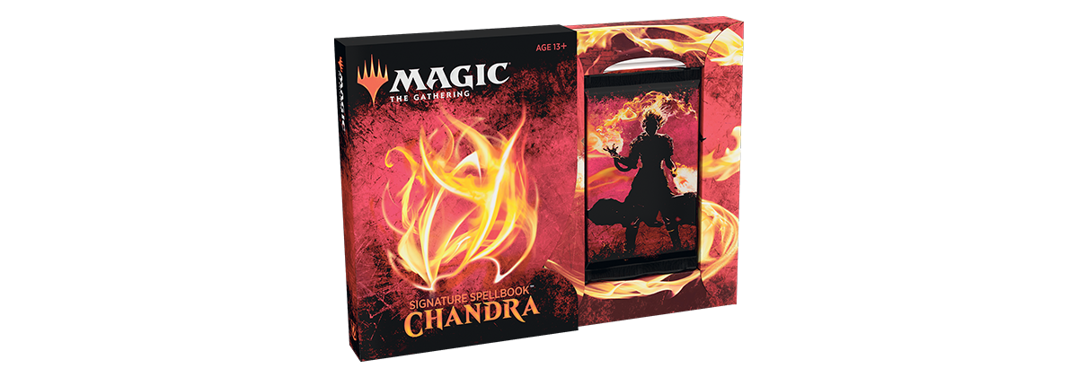 Magic The Gathering MTG Signature Spellbook Chandra Sealed Case 