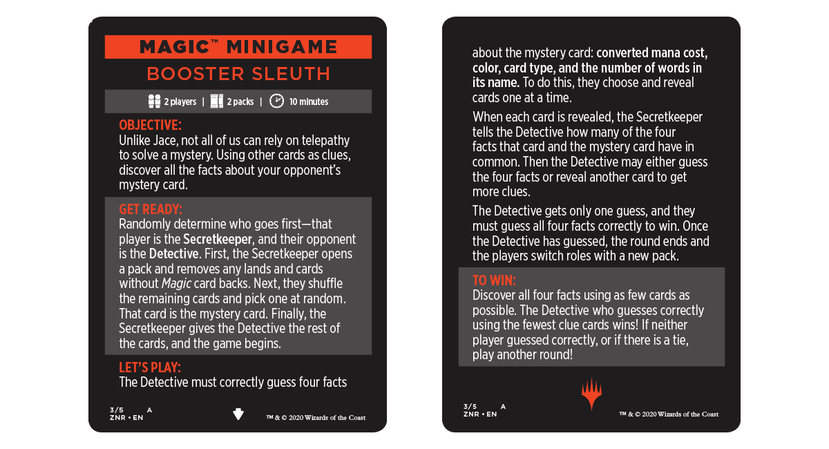 Magic Minigames  MAGIC: THE GATHERING