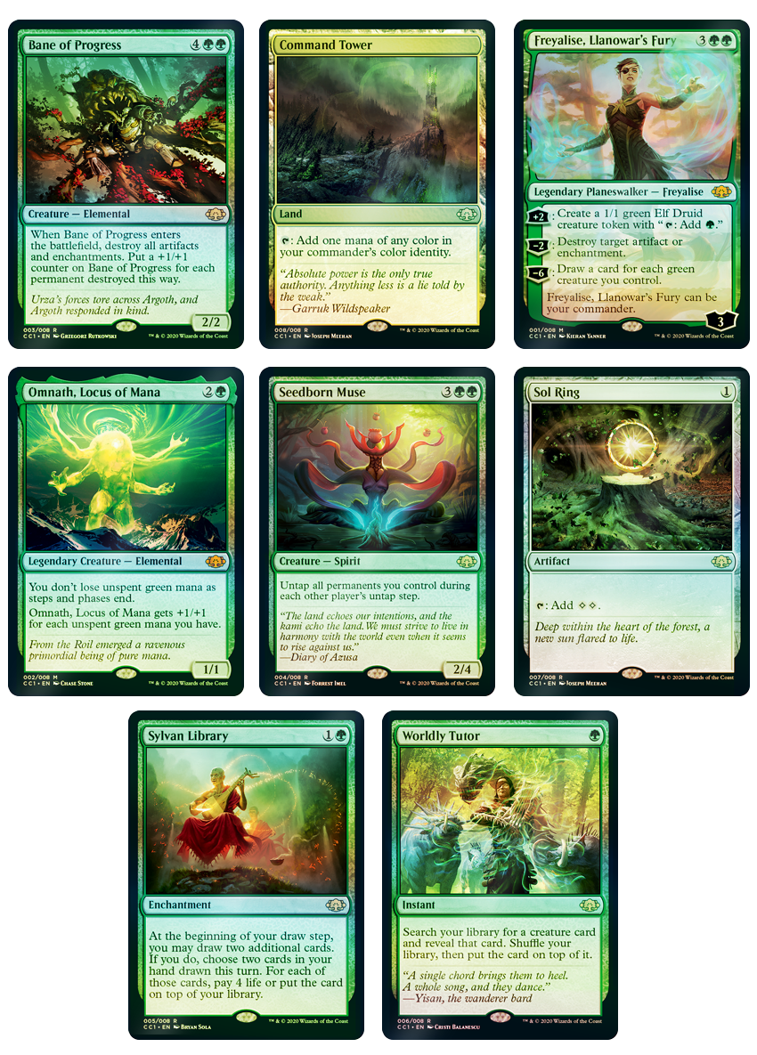 Commander Collection Green Premium 未開封団結のドミナリア