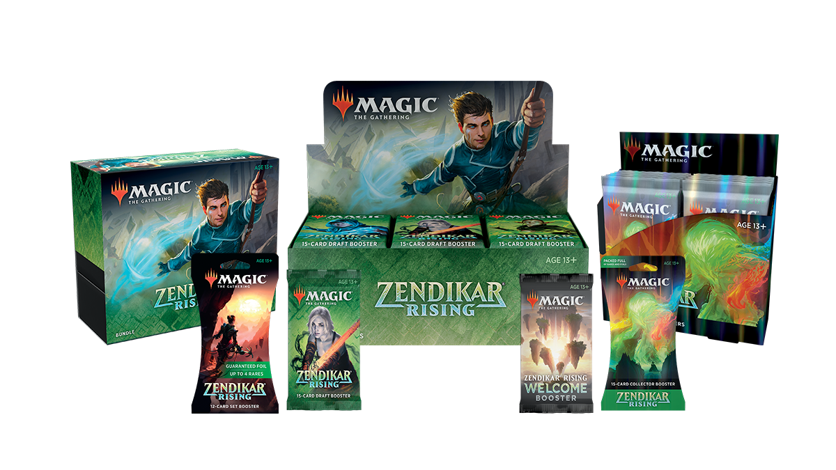 Magic the Gathering Zendikar Rising Collector Booster Pack 14 Count for sale online