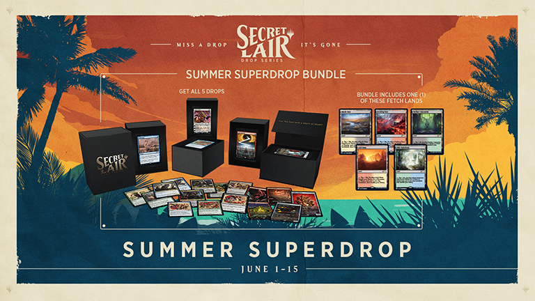 公佈Secret Lair: Summer Superdrop | 魔法風雲會