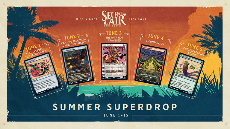 【上質】MTG Secret Lair Summer Superdropセット　未開封 ボックス