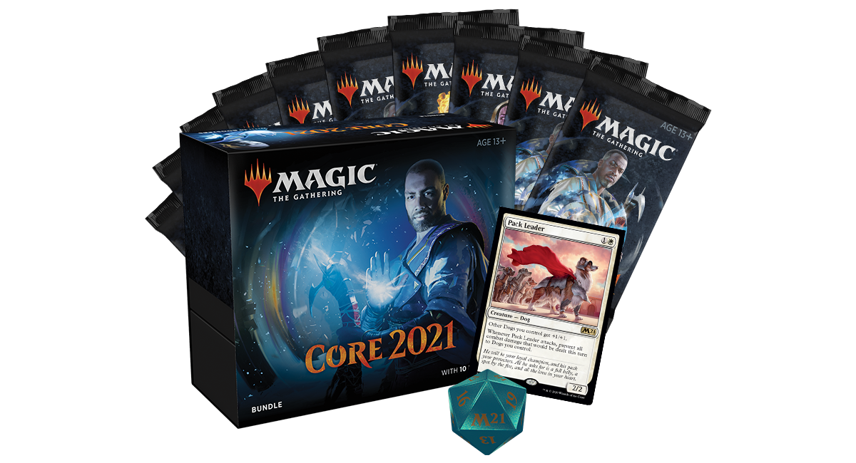  Magic: The Gathering Core Set 2021 (M21) Collector Booster Box, 12 Packs, Min. 4 Rares Per Pack