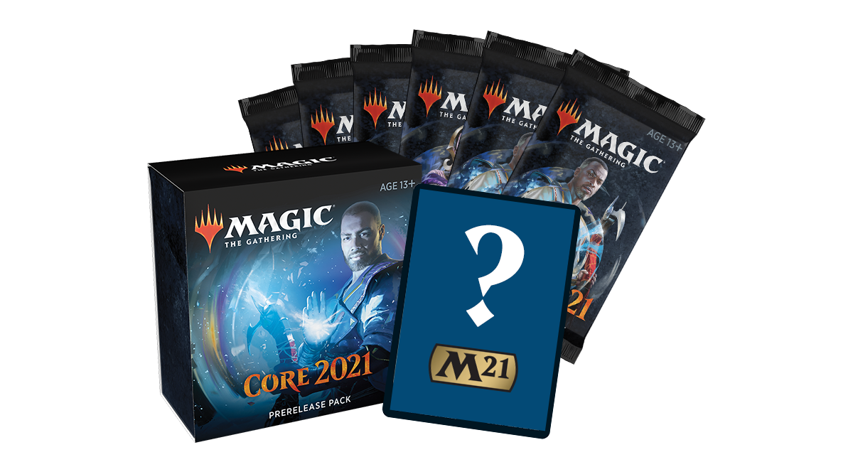MTG CORE SET 2021 M21 FOIL PROMO PACK AND PROMO BOOSTER CARDS MAGIC 
