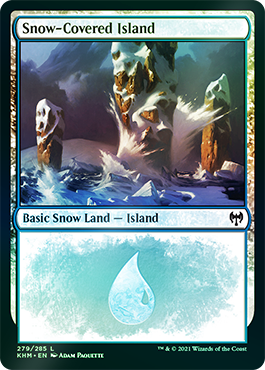 Foil Snow Basic Land