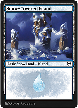 Arena Snow Basic Land