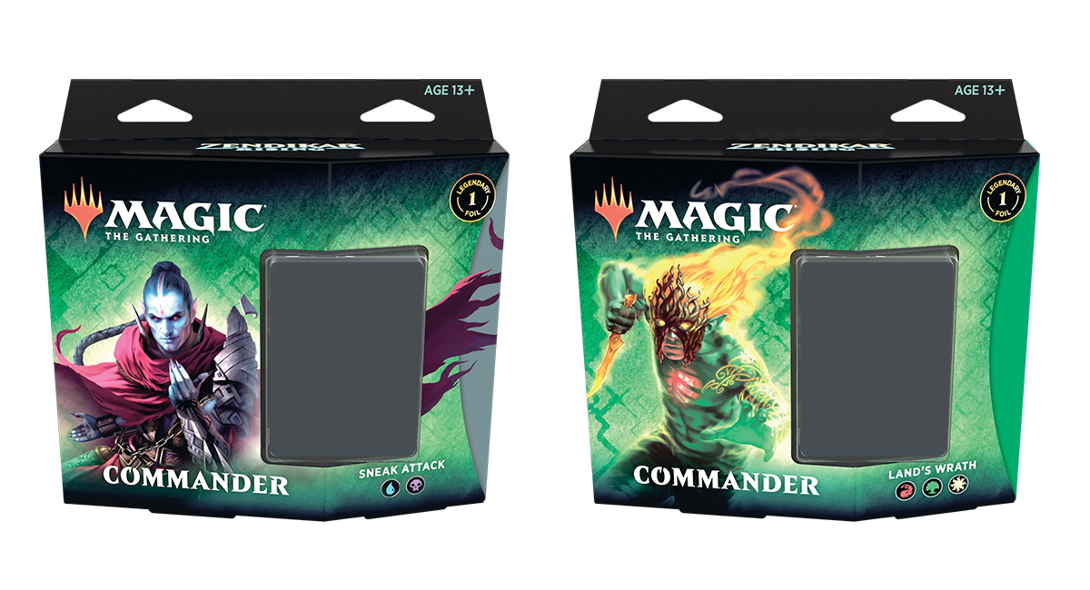 Commander decks