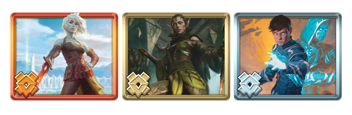 Jace, Nissa, and Nahiri avatars