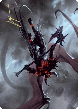 Burning-Rune Demon Art Card