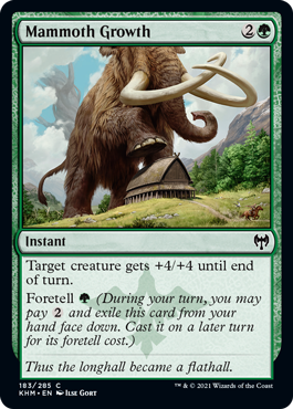 《マンモス化/Mammoth Growth》 [KHM]