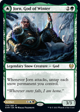 Jorn, God of Winter // Kaldring, the Rimestaff