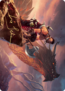 Dragonkin Berserker Art Card