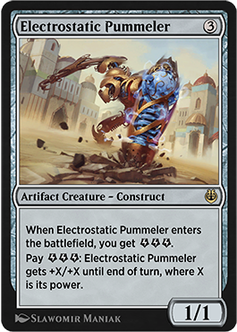 Electrostatic Pummeler