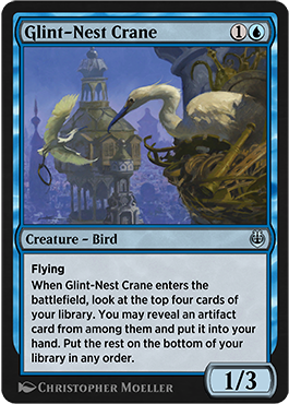 Glint-Nest Crane