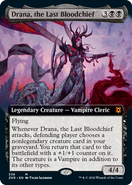 Extended-art Drana, the Last Bloodchief